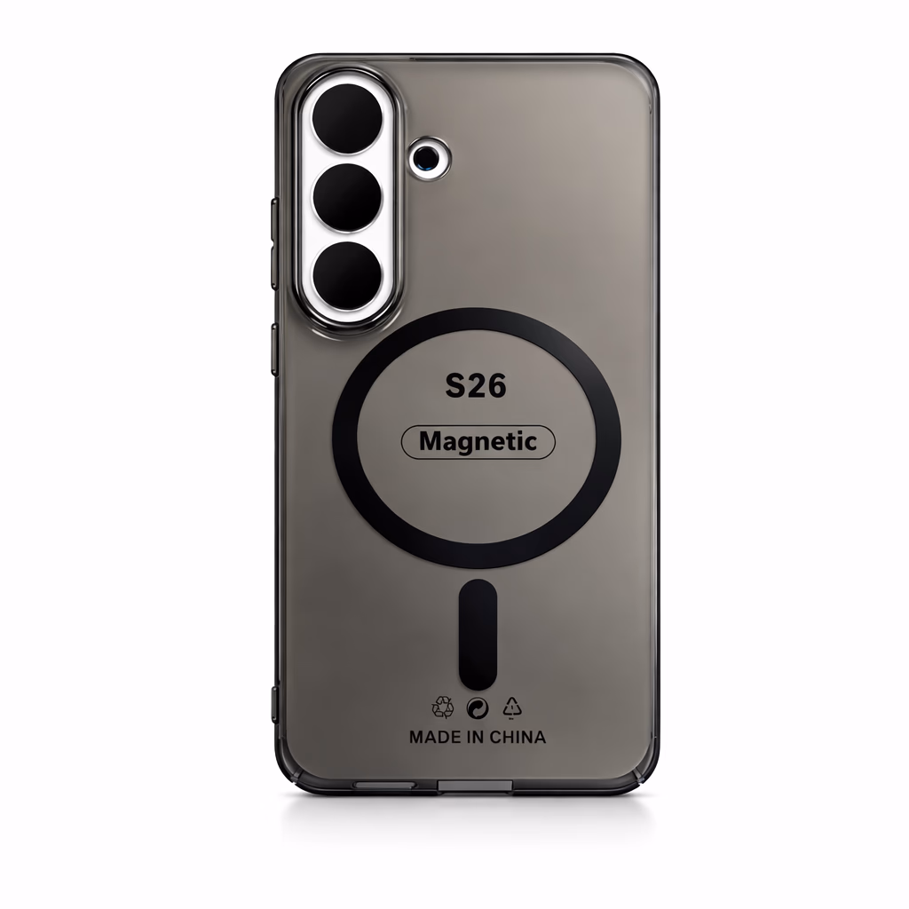 Samsung S26 Ultra - Crystal MagSafe Case - Black